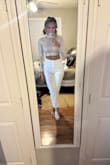 This top is so much fun!! I wore it in Vegas for my rehearsal dinner. I received compliments all night! I will say it does snag on itself very badly, but that is to be expected with sequins! - Ashlee M.