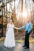We had 3 weeks to get a wedding together, and I'm SO glad I came across this dress! Simple yet beautiful. Perfect for our small home wedding. The bust was a tad too big, but the seamstress was able to fix that. Super comfortable and beautiful!! And Lulus' customer service is AMAZING! Highly recommend - Melissa C.