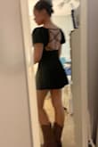 Shows your curves but runs kind of short! Especially in the back, my butt would show if I bend a little. But soooo pretty - Alexis L.