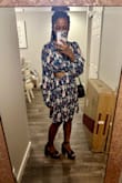 I love the height, and they're very comfortable surprisingly. I can wear these for hours. I usually wear an 8, but I ordered the 8.5 because the 8 was sold out. The 8.5 fits perfectly. I'm glad I didn't get my usual size because I can see them being a little tight in the front from the steepness. - Brittini A.