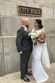 Got so many compliments on my dress. It was a little on the longer end but still felt perfect for not having any alterations. - Noelle D.