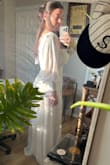 Absolutely in love with this dress, can't believe the quality for how affordable it is. Giving me French Revolution/boho vibes, but I'm here for it! I have a very large chest and a smaller body, and the dress is SO flattering and insanely comfy. - Alison M.