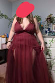 This dress is literally so pretty, I'm obsessed. The material is well made and it is beautiful! I will say for me it was a bit long, but it's something easily fixable (I'm also just really short). - Gracie S.