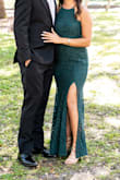 Cant say enough about how gorgeous this dress is. Accentuated curves nicely and so elegant. Had to get it hemmed ofc. - Bliss D.