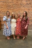 I loved this dress! It was classy but sexy at the same time! I felt comfortable in it the whole time! Highly recommend for any bridal/wedding party! - Amy M.