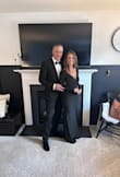 Totally recommend this dress for a black tie event/gala. I bought the Small, and it was a perfect fit! - Tonya C.