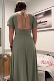 My first order with Lulus and was very satisfied. The dress is true to size and very flattering. A little long but that's not a problem. - Rosemary P.