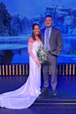 I'm 52 years old, and this was my second wedding. We didn't want to spend a lot of money, but I wanted to look like a bride. I tried several other dresses, but this was my favorite. I had the front of the dress hemmed. Other than that, the small was the right size. - Shari H.