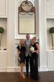 This dress is beautiful - nice fabric weight and looks much more expensive than it is. It was stunning on my daughter for a wedding in which she was a bridesmaid. She is 5'5" and 124 pounds and we ordered an XS and it fit perfectly. The dress does have a little stretch so that was nice. Would definitely recommend it! - Maureen P.