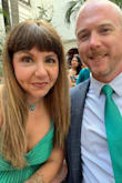 Beautiful dress in a gorgeous color. It was the perfect thing to wear to a wedding in Colombia. I did have to have it shortened though by about 7 inches, and it was not cheap to do so! Buyer beware; those pleats are no joke. Professional seamstress recommended!!! - Jordan P.