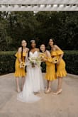 This dress was perfect! I altered it because I wanted to add sleeves, but overall, it worked out. I hope everyone loves this dress as much as I did. - Tia M.