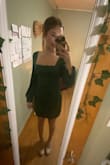 I got this dress for my homecoming and it fit perfectly. The only thing I'd have to say is it was a little tight on the arms so I couldn't raise my hands all the way up but other than that this dress was amazing. The green color was perfect I was worried it was going to be a weird color but it was so pretty! - Rozlyn F.