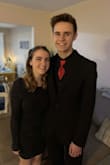 This dress was great! The material was stretchy and comfortable, and was really flattering! It fits a little loose near the top, but I wouldn't size down - just something to know if you're going to be jumping around/dancing. :) - Ellie N.