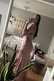 Hey yall,
This dress is soooo great! Sorry the pics suck but once I steam this beaut it will look even better :) I have a curvy body and have 34DD bust and this dress hugs everything in the right places. I never doubt a Lulus piece and can't wait to feel cute and fashionable at my friend's wedding this summer! - Kayla P.
