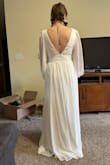 This dress was gorgeous, just a little tight. I'm definitely small-chested, but I have a wider ribcage and it was tight, not uncomfortably, but definitely snug. If you have a wider ribcage, just keep this into consideration, otherwise it was a really lovely dress! - Isabel B.