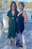 I bought this dress for a wedding and was very impressed with it! You can tell it's a quality dress by looking at the material and the way it was put together. I recommend this dress for any event where an elegant dress is required. One thing I did have to do is have it hemmed because I'm so short but other than that it was absolutely perfect!!!! - Tandy W.