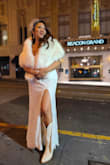 I loved this fur stole- it was perfect for my wedding. I had a choice of a faux fur coat, but this piece was the best I could hope for it's even better in person & kept me warm for the chilly February weather. Don't just consider it, get it! You will not be disappointed! - Monette B.