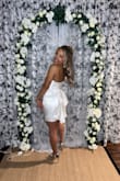 I wore this dress for my bridal shower. It was absolutely amazing. So cute and perfect for the day. - Megan W.