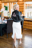 Everything about this dress was amazing. The fur is the best part. It was perfect for my 10 Year Vow Renewal and was so "Me". Everyone LOVED it!!! (and get the shoes from Lulus too!!!!) - Jillian N.