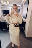 Such a fun 2 piece set. I wore this in Vegas for a night out to celebrate before my wedding. The fabric is very stretchy and flattering. I hope I can wear it again to something! - Marti C.