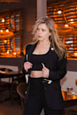This two-piece is of exceptional quality and fits beautifully on the body. I've received many compliments while wearing it. - Szandra G.