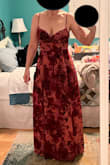 Very deep, beautiful tone to this dress. Looks great on and comfy! - Cindy H.