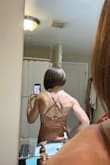 I love this dress! I originally bought it for a wedding, but when I received it, I decided that it was more fitting for date night. I decided on a different dress for the wedding, but I am definitely keeping this for girls' night or date night! The color is stunning in the satin finish. It fits like a glove and shows my curves perfectly. If you're on the fence, just buy it! - Elinka D.