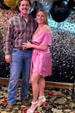 I love the style of this dress! I like to be comfortable when going to events so I always look for dresses that are comfortable and this was perfect. The silk material was very soft. I felt it was true to size! I could've worn a size down but I was perfectly satisfied with it. - Brittnee L.