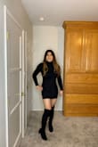 Would highly recommend this dress during the holidays paired with over-the-knee boots! - Gregory L.
