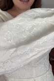 I love the look and feel of this. It's comfy. The puff sleeves are perfectly puffy at the shoulder and it's giving tea party. - Amelie F.