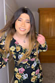 Really like the flower pattern on the dress very cute! - Gregory L.