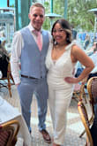 First of all, Lulu, you came throuuuuuuugh for me on my special day. I have been on a search for over a month and I came across this and it fits just how it's supposed to. I am so so happy with this jumpsuit. I'm a jumpsuit gal so what better way to wear it than your own elopement day. The material was thick enough that you don't need to worry about wearing a bra because of the sexy backless effect. The lace, the ties on the shoulder, the perfect length for me. It fits just like a glove. I'm so in love with it - Paulene K.