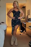I wore this to an informal wedding, and it was perfect. The details are very pretty, and it fits great. No need to wear a bra either! - Jennifer M.