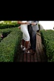 These heels are the perfect bridal accessory. I wore them for my engagement shoot and they definitely added to the pictures and complimented my dress! - Krystal W.