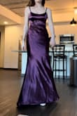 This dress fits like a glove (besides the length) which is so hard to find when shopping online. I'm 5'4 and needed 4-inch heels to keep the hem off the ground! I ultimately returned this dress because it was a bit too plain for me & lacked flare. - Annika M.