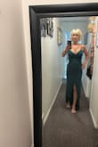 Dress was beautiful but to big in some places. Would order extra small. - Annetta D.