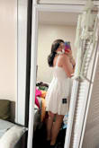 It fit small so I had to reorder a size up; if you have big boobs, size up. I love it otherwise tho! - Hannah F.