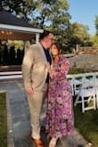Dress is a true wrap, but lays lovely! Twirls like a dream, comfortable, and effortless. Worn for a fall wedding, however, would be gorgeous for a spring wedding as well! Fits true to size, no support to the bust as expected due to the dress style, a little boob & fashion tape did just the trick. You could definitely wear a full coverage bra with this dress & tape down the gown as well! Got tons of compliments on this one!!! - Jillian D.