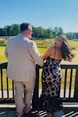 Worn for a summer cocktail wedding on a stunning golf course. The dress speaks for itself! Runs true to size, no stretch here FYI! A little snug on my hips, but that's a typical struggle for me! Obsessed with this one is an understatement. - Jillian D.