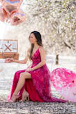 All of Lulus dresses are a little too long for me but they turned out AMAZING in my engagement photos. Shout out to my equally amazing photographer Kevin Dinh! - Jamie C.