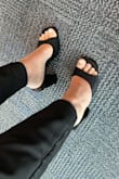 These are SO CUTE! I'm obsessed with the style and they're actually really comfortable. I purchased these for a vacation and I wore them more often than expected. Also, decided to wear them at the office and it's a hit! Can't wait for the white to come back in my size! - Samantha D.