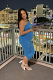 I wore this to a welcome event for a wedding weekend in Miami and I felt so beautiful! I sized to my normal size (S) and it fit perfectly with my 30-week belly. - Kailin V.