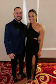 This dress was so form-fitting and so beautiful. It was very comfortable as well. I would def recommend this dress. The cutouts and the slit make this simple black dress so sexy. - Jenna N.
