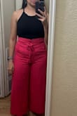 Super cute but it runs a bit long and the little hook you fasten (in place of a button) came undone so the quality is not the best. In the photo attached, you see that the little hook is not sewn in anymore. It is soooo stunning though! - Liliana R.