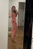 The dress was made well with quality fabric and fit perfectly according to the sizing guidelines - Gayle M.