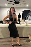 I've worn this dress twice. Once to a holiday party, once for a fancy birthday dinner. Always a hit. - Sara