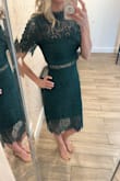 Classy, with just the right amount of sexy. It was comfortable, too! I received many compliments on it. I can't wait to wear it again! - Elizabeth K.