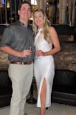 Absolutely, love this dress! I did have to double twist the neck and use tape due to it being big in the bust area. If you are bigger chested this shouldn't be an issue. Other than that, it was the perfect dress! Super comfy and got a lot of compliments on it! - Rachel A.