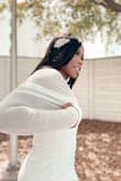 I love the fit and the simplicity. So elegant and just right for a courthouse wedding. - Gandye M.