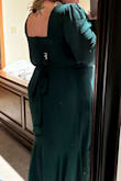 Being a plus size woman, it can be hard to find ball dresses online that fit perfect. This dress is so flattering and makes me feel comfortable and confident. - Taylor E.